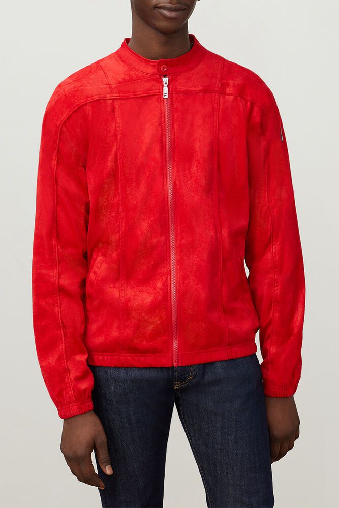 Fila Terrinda Jacket Red - Mens - 32068FGQH